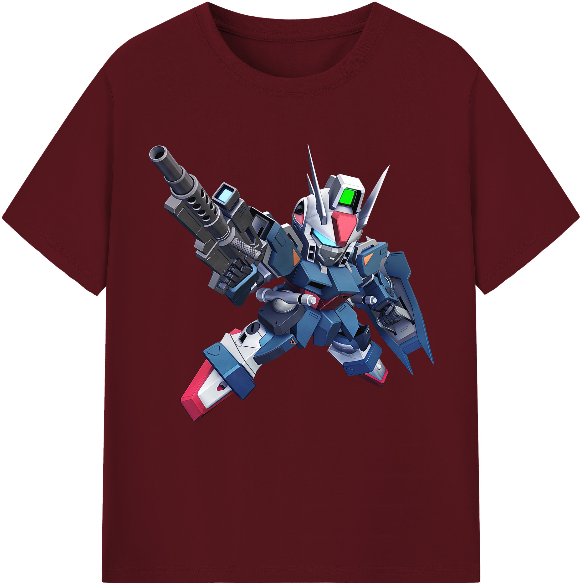 （画像用） 機動戦士ガンダム Mobile Suit Gundam 綿100％半袖Tシャツ（フロントプリント）